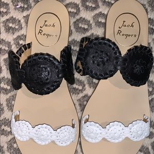 jack Rogers kids 2 strap sandals